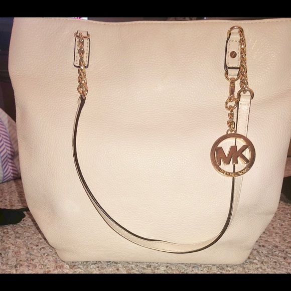 White Michael Kors shoulder bag - Picture 1 of 5